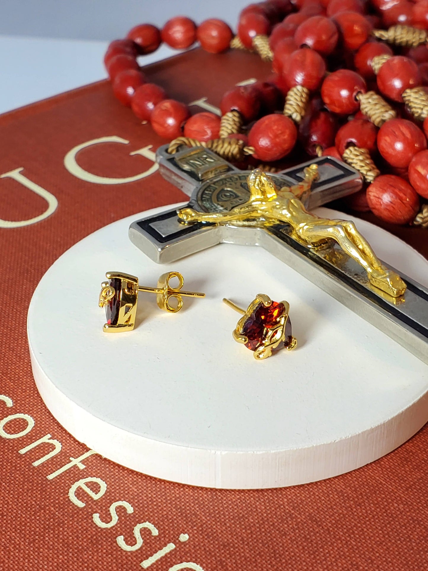 Sacred heart of Jesus | Earrings | GLP