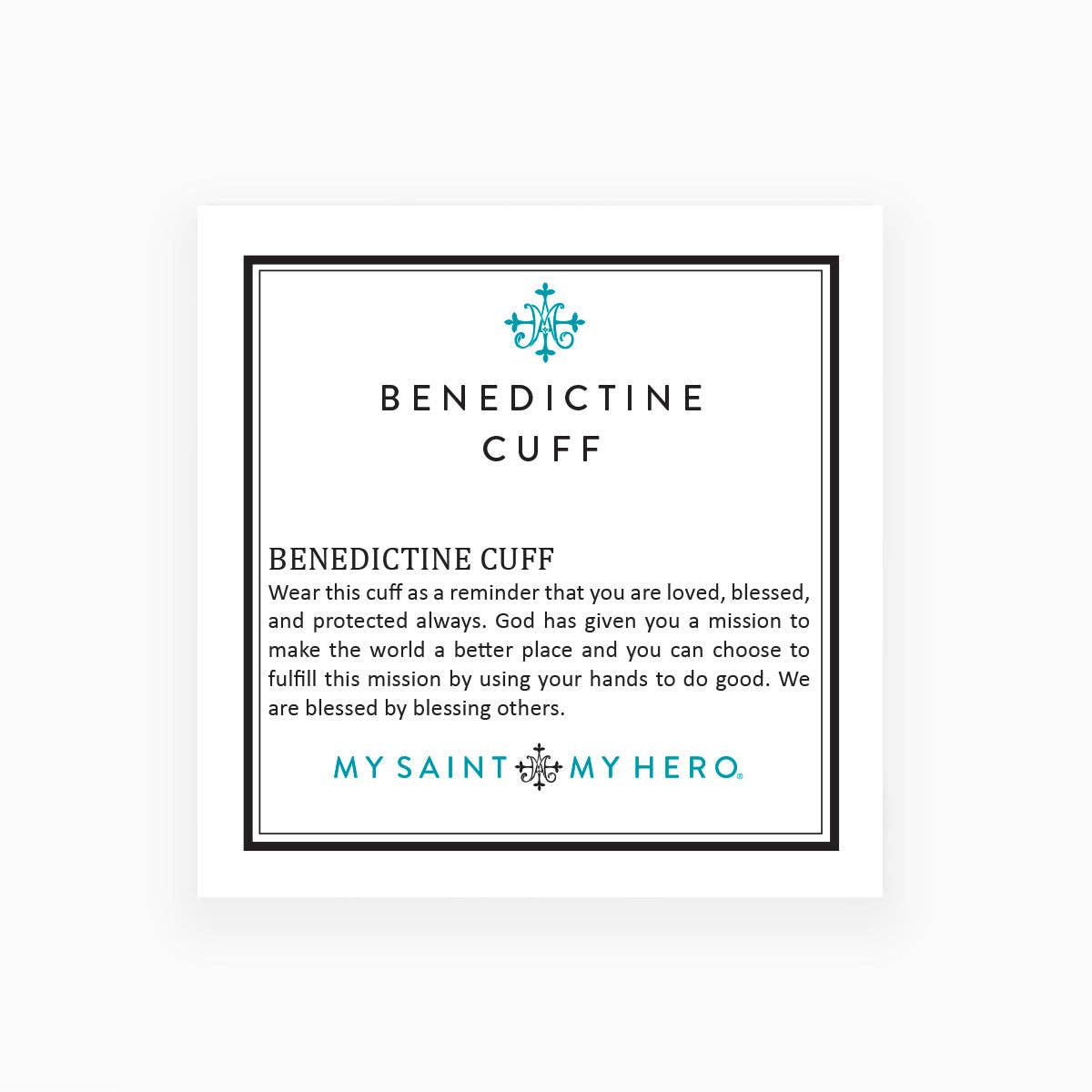 St Benedict Cuff - Gold