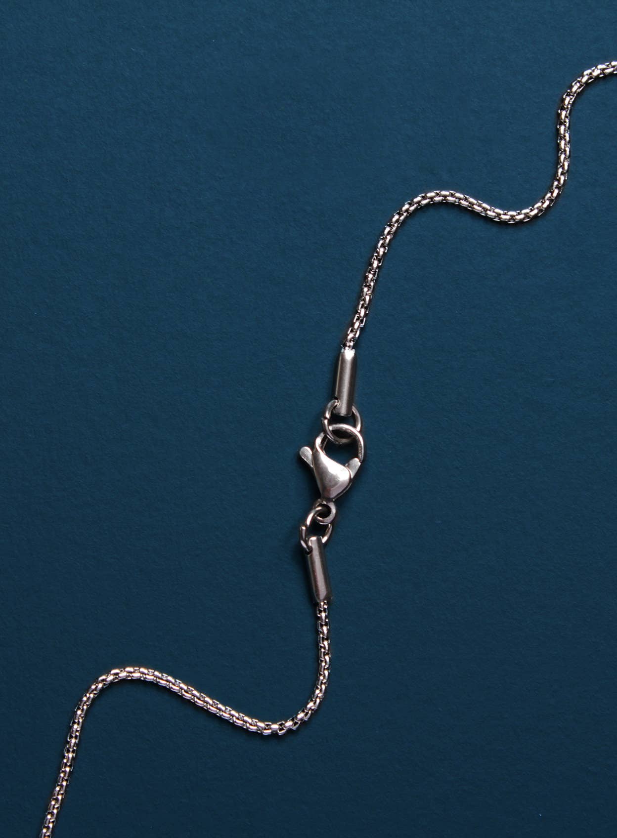 22 Silver Saint Benedict Medal Necklace (Large)