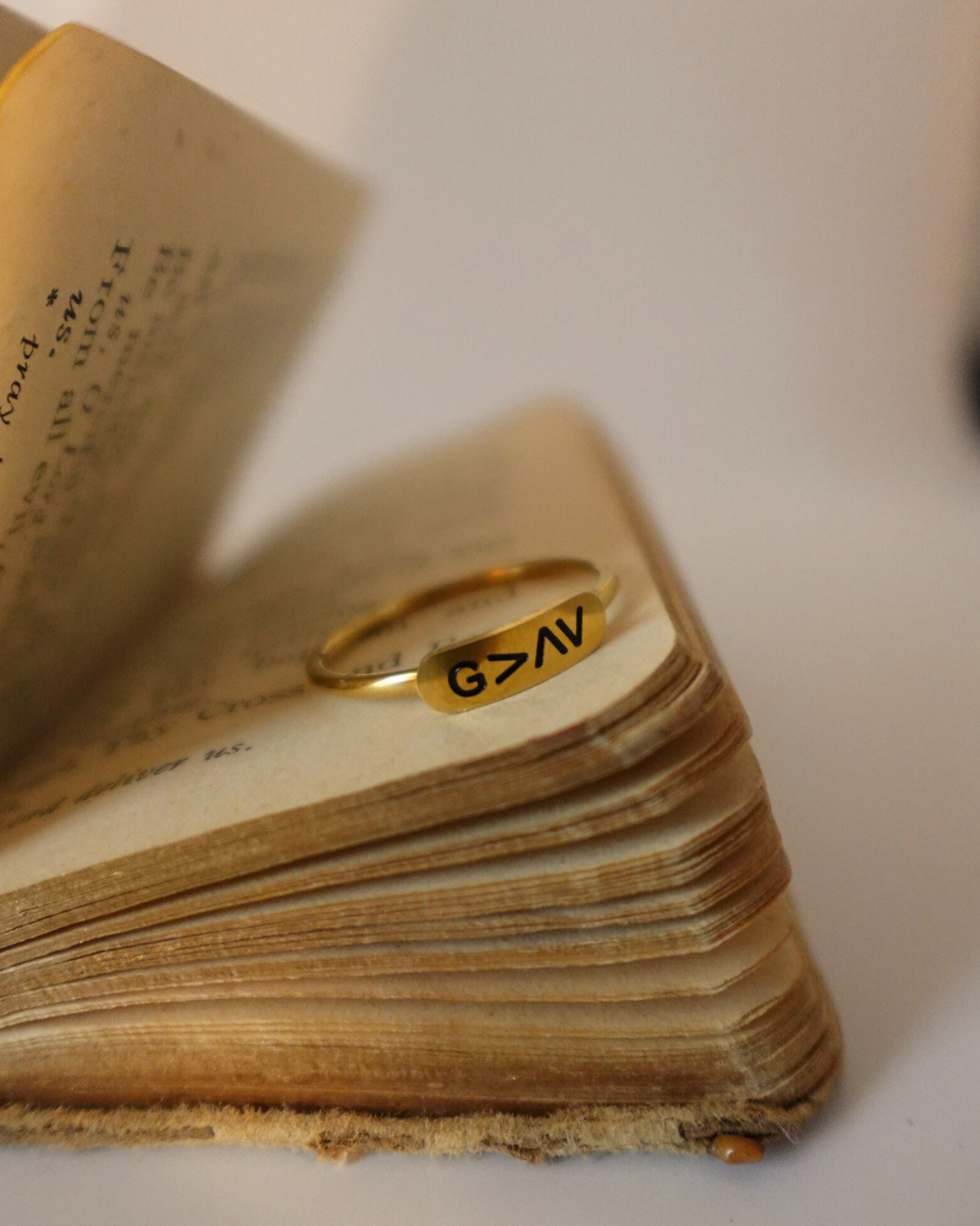 God is Greater Ring